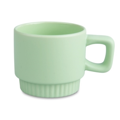 Sublimation Mug - Coloured, Matte, Ribbed Base